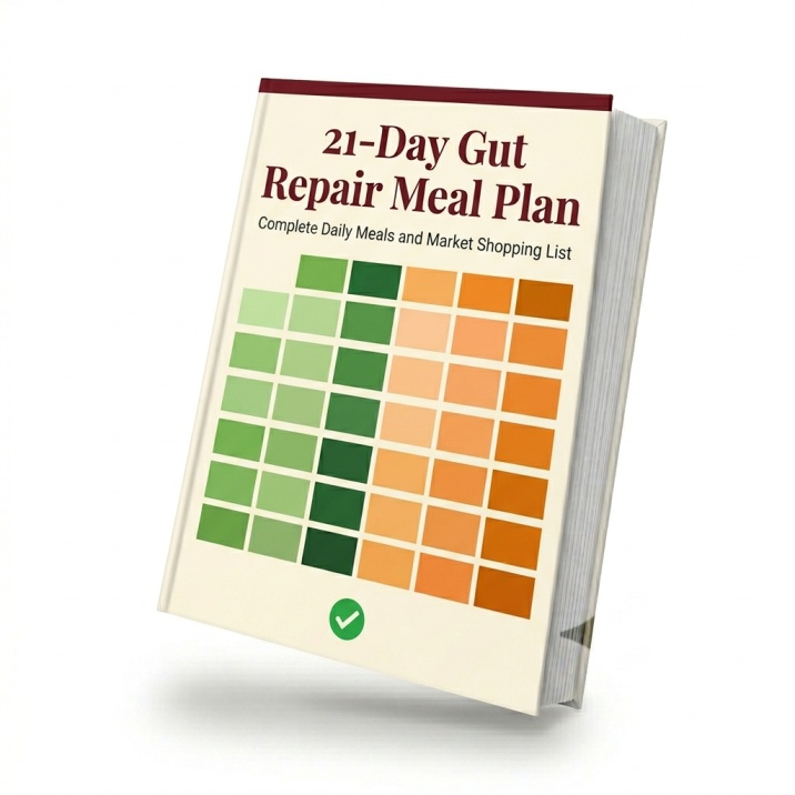 21-Day Gut Repair Meal Plan Mockup