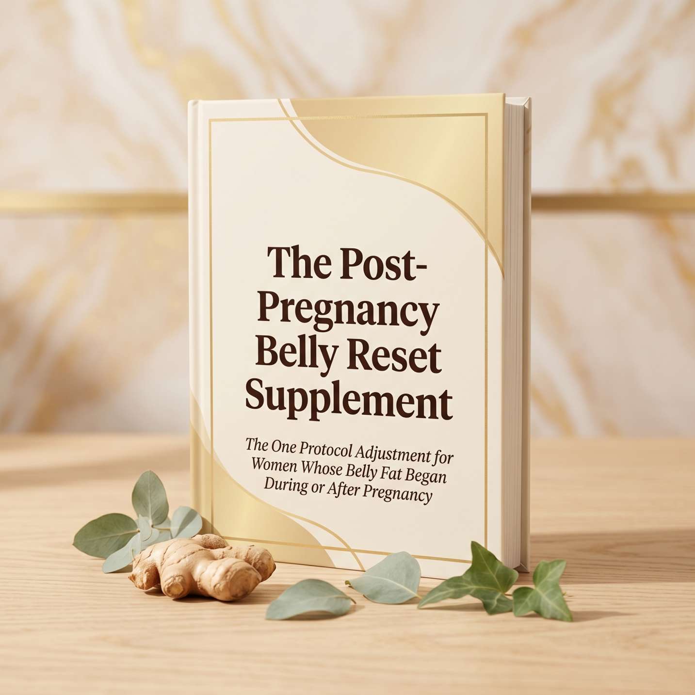 The Post-Pregnancy Belly Reset Supplement bonus guide mockup